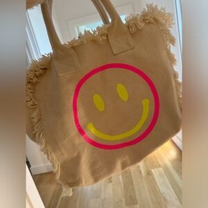 Hipchik Couture Canvas Smiley‎ tote